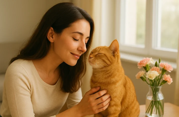 猫は天からの使い──音叉ヒーリングと無償の愛の共鳴